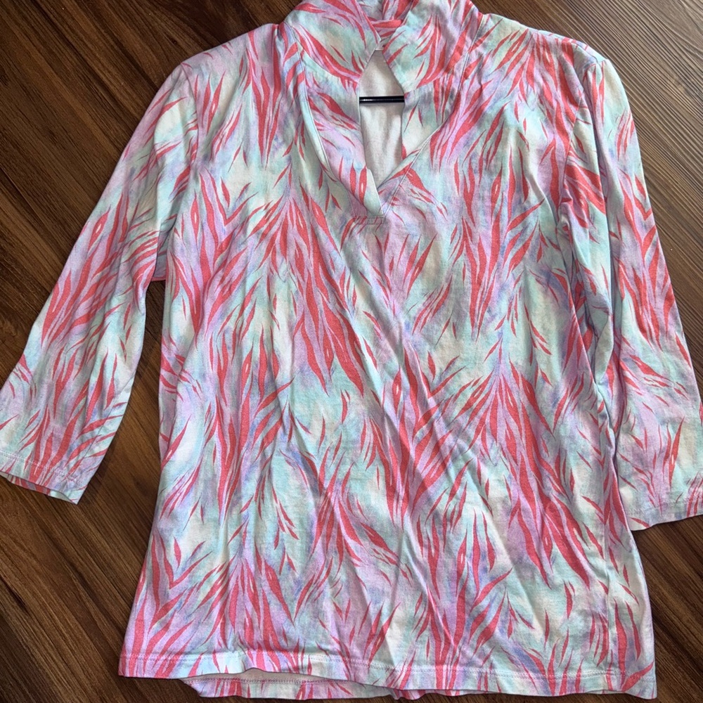 Leggiadro top with 3/4 Sleeves